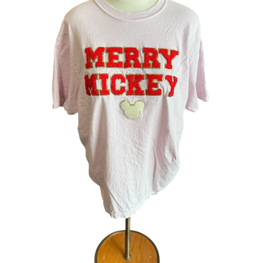 Comfort Colors Light Pink Merry Mickey T-Shirt